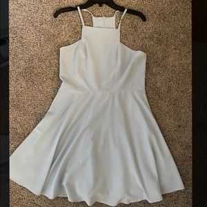 Light blue Lulu’s mini formal dress. Only been worn once, good condition.